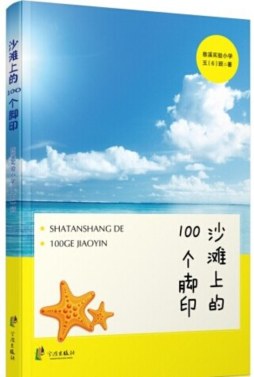沙滩上的100个脚印封面图
