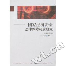 国家经济安全法律保障制度研究封面图
