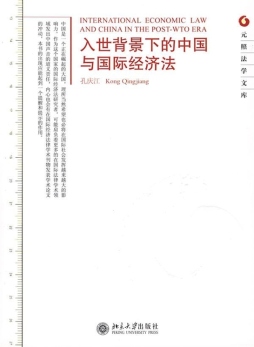 入世背景下的中国与国际经济法封面图