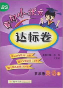 黄冈小状元达标卷封面图