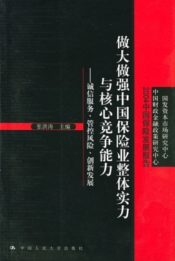 做大做强中国保险业整体实力与核心竞争能力封面图