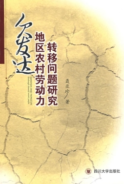 欠发达地区农村劳动力转移问题研究封面图