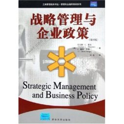 战略管理和企业政策封面图
