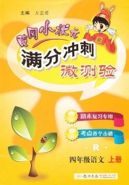 黄冈小状元满分冲刺微测验封面图
