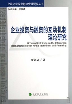 企业投资融资互动机制理论研究封面图