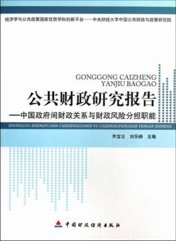 公共财政研究报告封面图