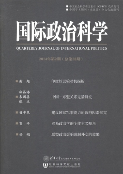 国际政治科学封面图