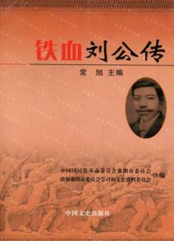 铁血刘公传封面图