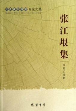 张江垠集封面图