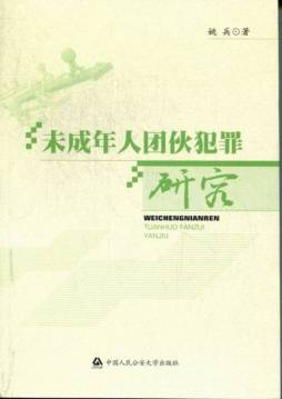 未成年人团伙犯罪研究封面图