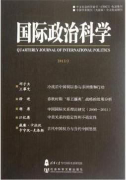 国际政治科学封面图