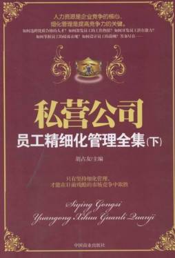 私营公司员工精细化管理全集封面图