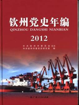 钦州党史编封面图