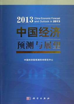 2013中国经济预测与展望封面图