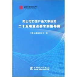 防止电力生产重大事故的二十五项重点要求实施导则封面图