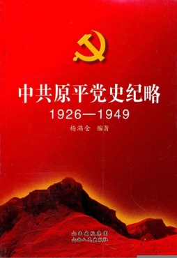 中共原平党史纪略封面图