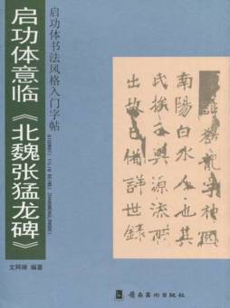 启功体意临《北魏张猛龙碑》封面图