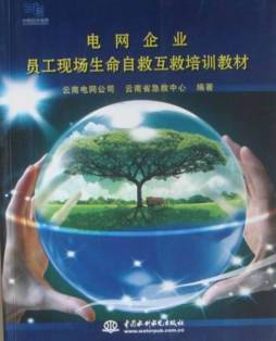 电网企业员工现场生命自救互救培训教材封面图