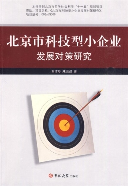 北京市科技型小企业发展对策研究封面图