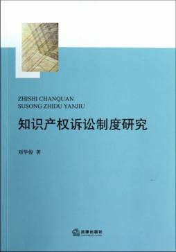 知识产权诉讼制度研究封面图