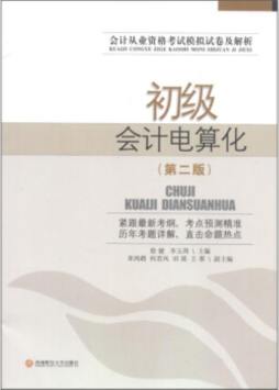 初级会计电算化封面图