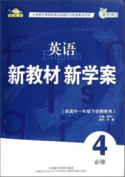 英语新教材新学案封面图