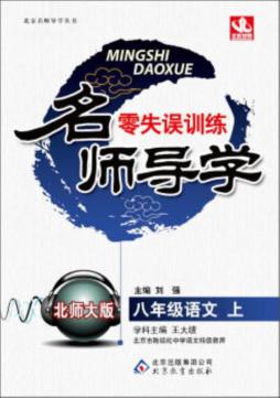 北京名师导学零失误训练封面图