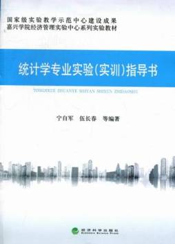 统计学专业实验（实训）指导书封面图