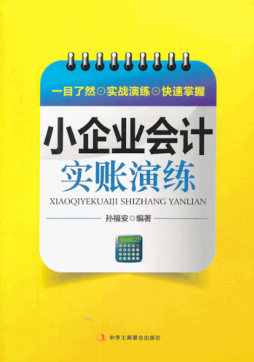 小企业会计实账演练封面图