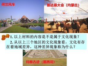 2019-2020学年湘教版高中地理必修2课件：1.4地域文化与人口(共22张PPT)