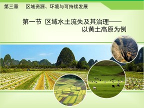 2019-2020学年鲁教版高中地理必修3课件：3.1区域水土流失及其治理 课件(共31张PPT)