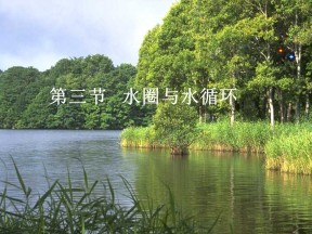 2019-2020学年鲁教版高中地理必修1课件：2.3水圈和水循环 (共52张PPT)