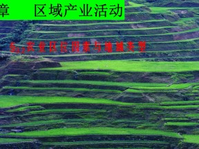 2019-2020学年湘教版高中地理必修2课件：3.2农业区位因素与农业地域类型(共36张PPT)