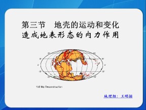2019-2020学年中图版高中地理必修1课件：2.3《地壳的运动和变化-造成地表形态变化的内力作用》课件(共35张PPT)
