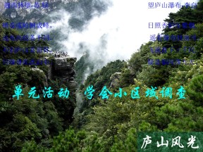 2019-2020学年鲁教版高中地理必修3课件：第二单元活动-学会小区域调查(共25张PPT)