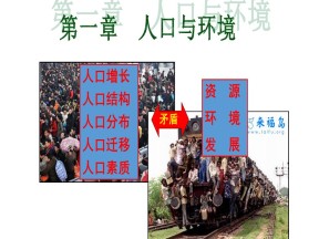 2019-2020学年湘教版高中地理必修2课件：1.1人口增长模式(共35张PPT)