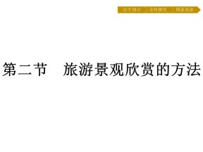 2019-2020学年 人教版选修3 ：第3章+第2节　旅游景观欣赏的方法+课件（36张）