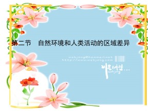 2019-2020学年鲁教版高中地理必修3课件：1.2自然环境和人类活动的区域差异(共46张PPT)