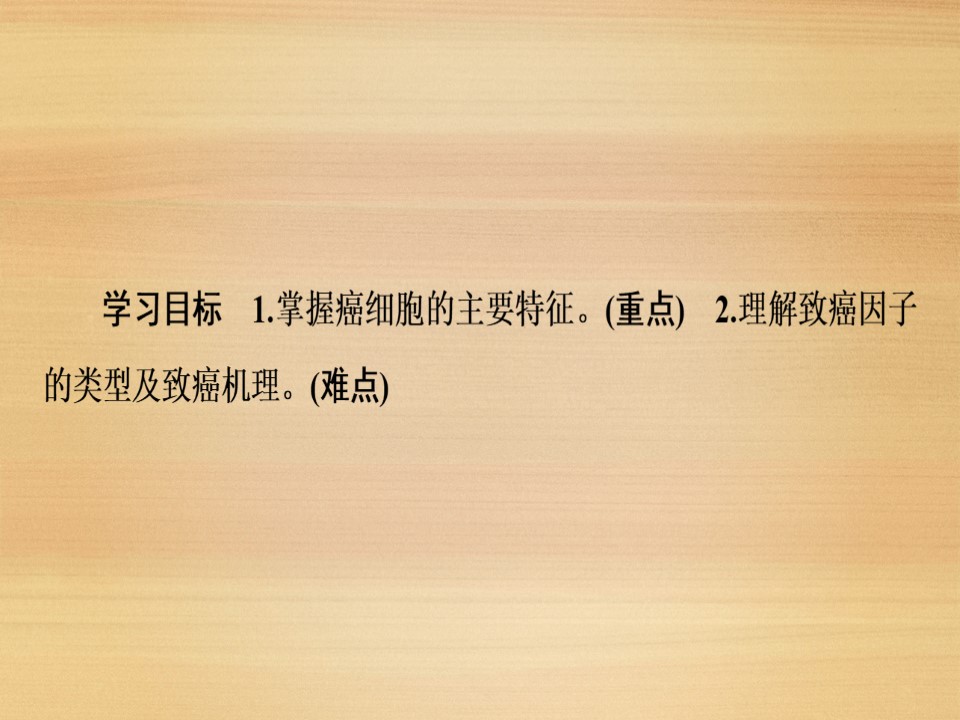 2019-2020学年 中图版 必修1 癌症的发生与防治（39张） 课件第2页