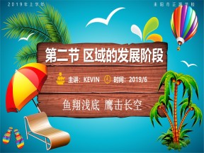 2019-2020学年湘教版高中地理必修3课件：1.2 区域的发展阶段(共20张PPT)
