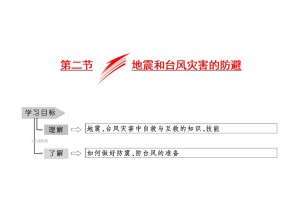 2019-2020学年中图版高中地理选修5课件：3.2地震和台风灾害的防避-地震和台风灾害的防避（共33张PPT）