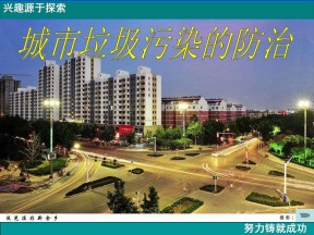 2019-2020学年鲁教版高中地理选修6课件：3.3《城市垃圾污染的防治》课件 (共31张PPT)