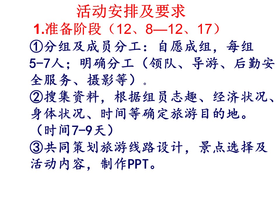 2019-2020学年湘教版高中地理选修3课件：4.2 出游前的准备 (共27张PPT)第3页