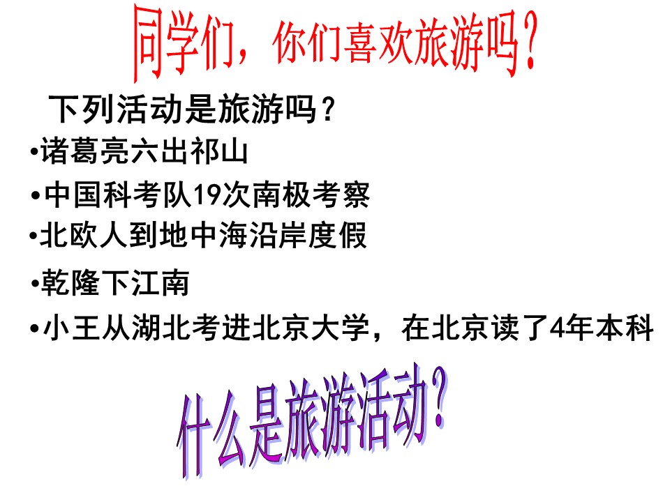 2019-2020学年中图版高中地理选修3课件：1.1旅游资源的内涵及特点(共81张PPT)第2页