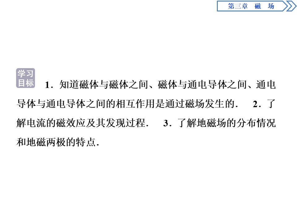 2019-2020学年人教版选修3-1 第三章第1节　磁现象和磁场 课件（37张）第3页