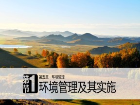 2019-2020学年中图版高中地理选修6课件：5.1环境管理及其实施 (共37张PPT)