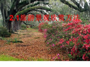 2019-2020学年湘教版高中地理选修3课件：2.1  旅游景观欣赏方法 (共42张PPT)