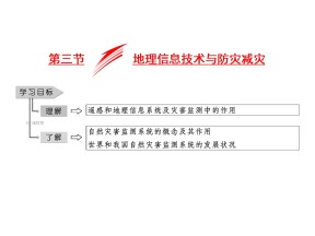 2019-2020学年中图版高中地理选修5课件：3.3地理信息技术与防灾减灾（共20张PPT）