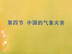 2019-2020学年人教版高中地理选修5课件：2.4《中国的气象灾害》课件(共56张PPT)