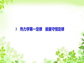 2019-2020学年人教版选修3-3 第十章 3　热力学第一定律　能量守恒定律 课件（39张）